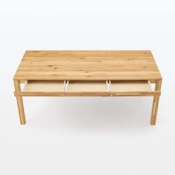 Tables^Muji Table en chêne naturel 180cm