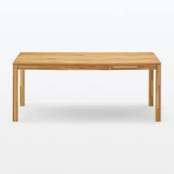 Tables^Muji Table en chêne naturel 180cm
