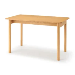 Tables^Muji Table en hévéa rectangulaire ‐ S