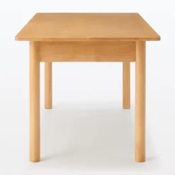 Tables^Muji Table en hévéa rectangulaire ‐ L
