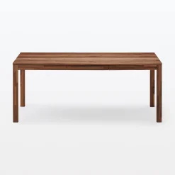 Tables^Muji Table en noyer naturel 180cm