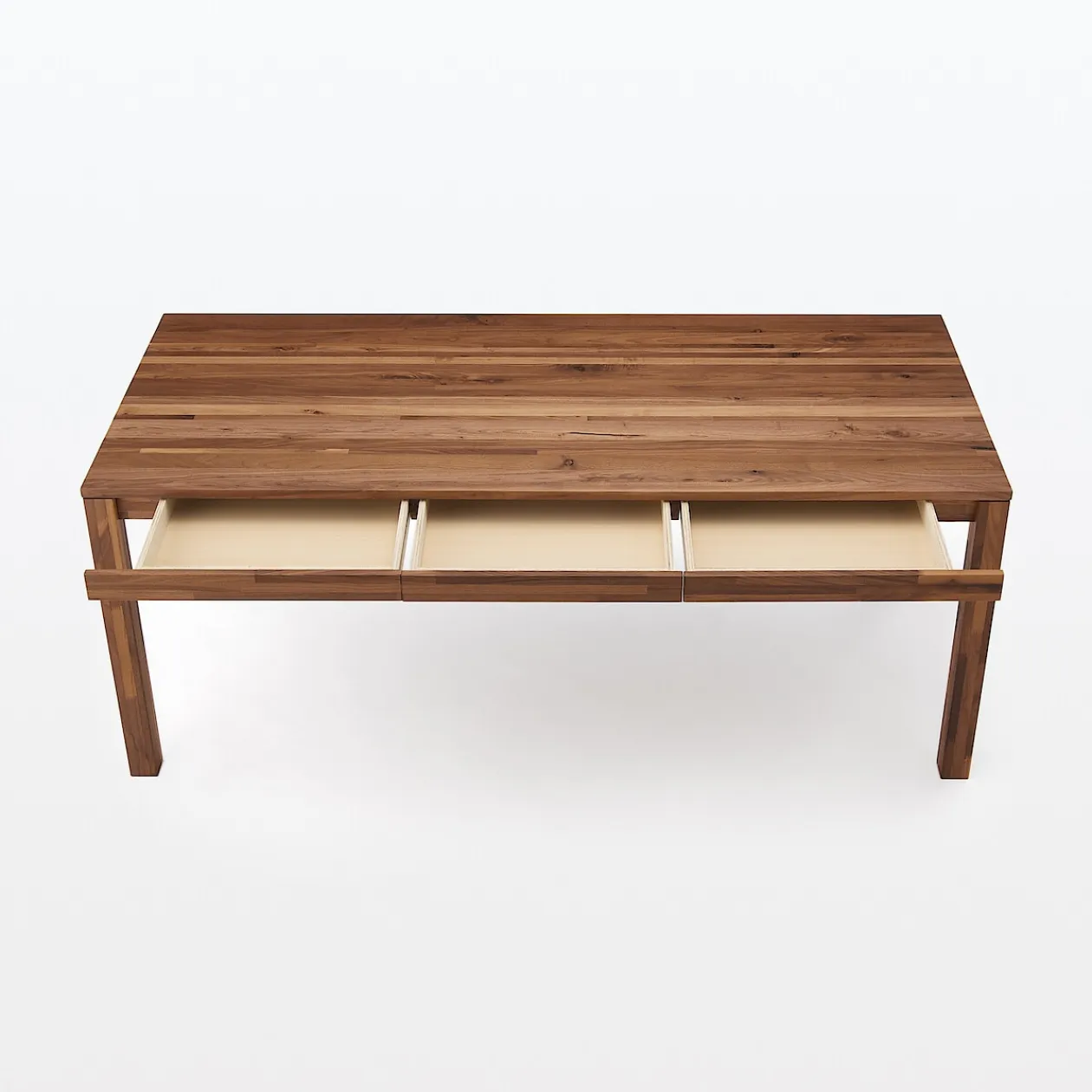 Tables^Muji Table en noyer naturel 180cm