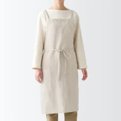 Linge De Table^Muji Tablier croisé dans le dos en lin