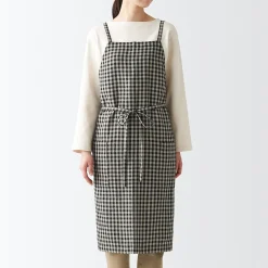 Linge De Table^Muji Tablier croisé dans le dos en lin