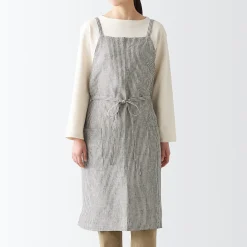 Linge De Table^Muji Tablier croisé dans le dos en lin