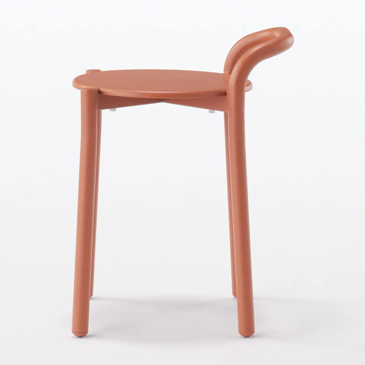 Chaises, Bancs Et Tabourets^Muji Tabouret en aluminium - Bourgogne