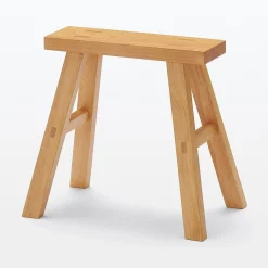 Chaises, Bancs Et Tabourets^Muji Tabouret en chêne