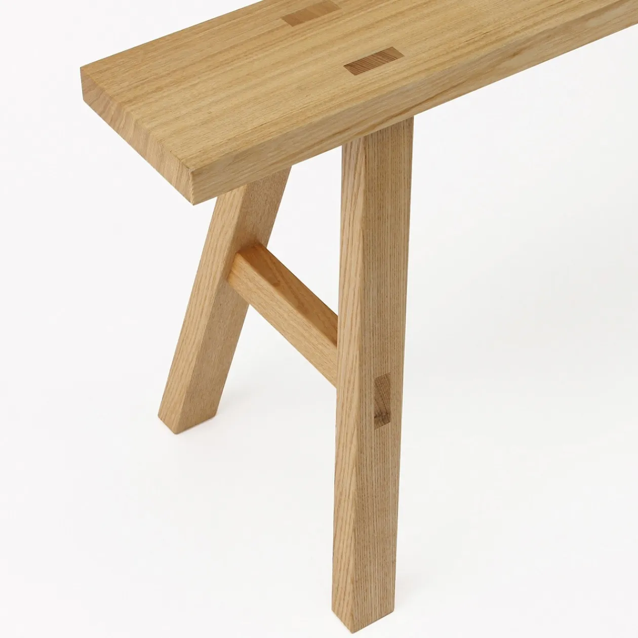 Chaises, Bancs Et Tabourets^Muji Tabouret en chêne large