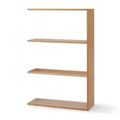 Étagères Modulables En Bois^Muji Étagère additionnelle large en chêne ‐ 3 niveaux (Dont Eco‐part. 1,80 €)