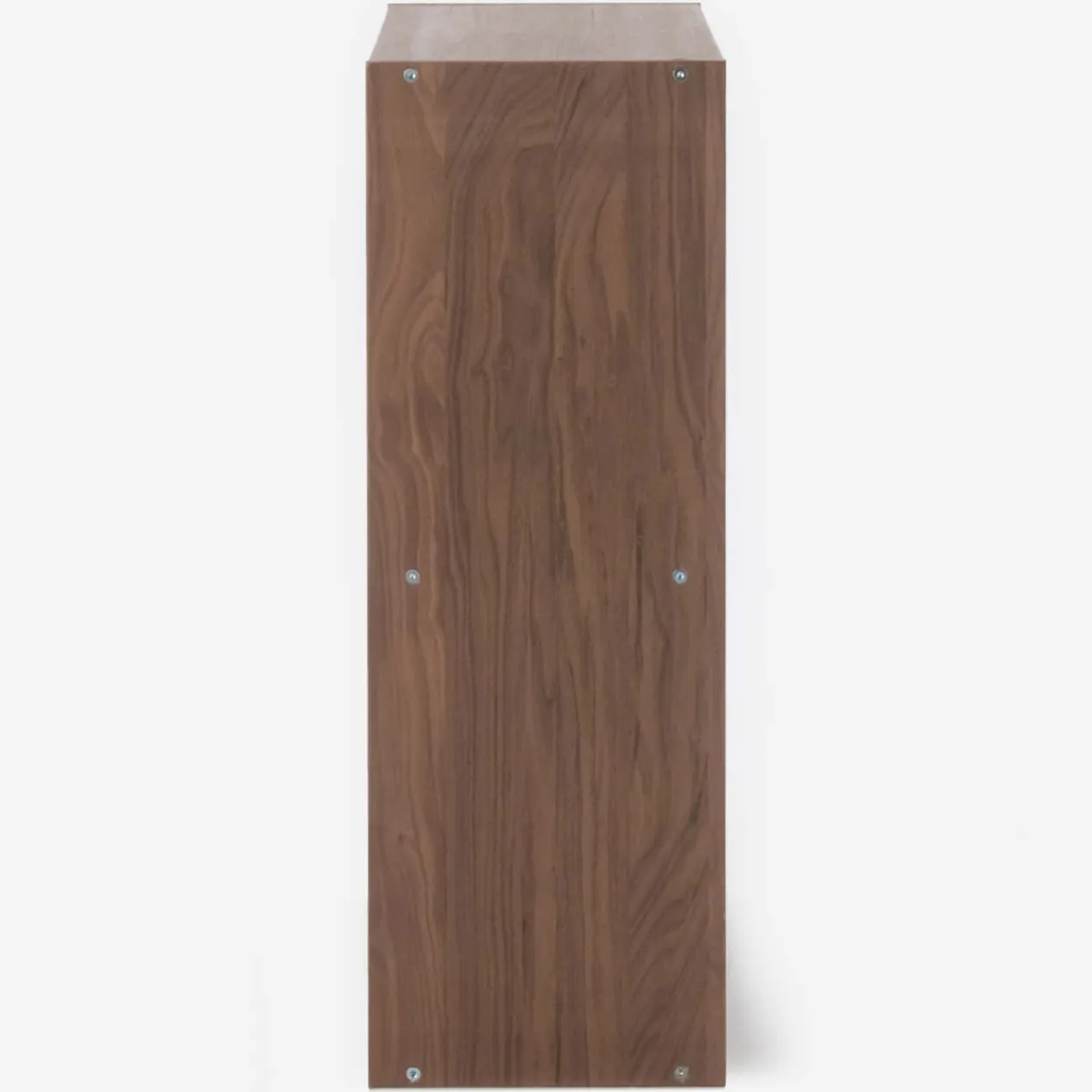 Étagères Modulables En Bois^Muji Étagère additionnelle large en noyer ‐ 2 niveaux (Dont Eco‐part. 1,80 €)