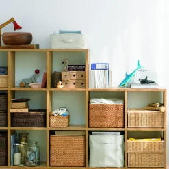 Étagères Modulables En Bois^Muji Étagère additionnelle étroite en chêne ‐ 3 niveaux (Dont Eco‐part. 0,82 €)