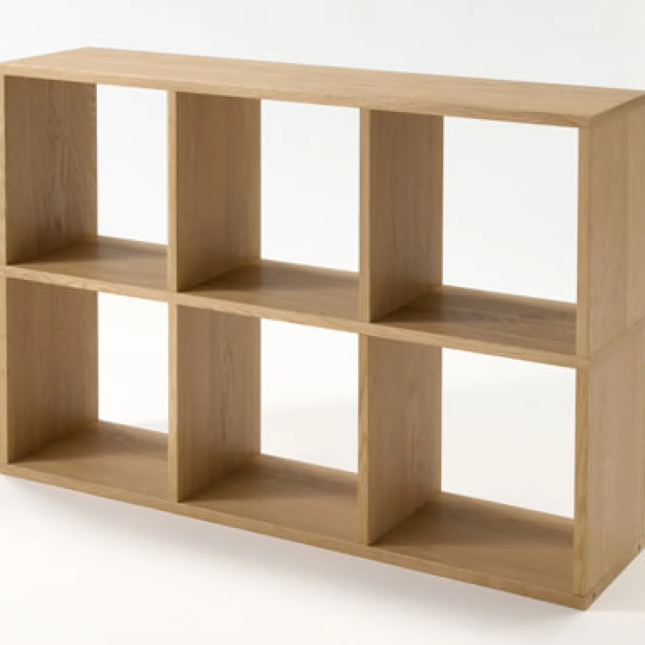 Étagères Modulables En Bois^Muji Étagère additionnelle étroite en chêne ‐ 3 niveaux (Dont Eco‐part. 0,82 €)