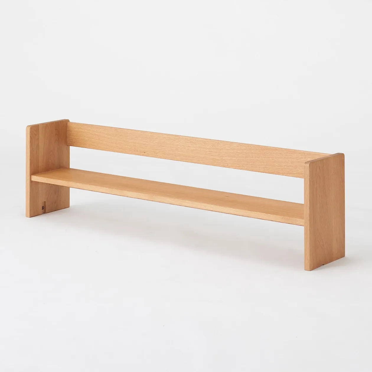 Bureau^Muji Étagère de bureau en bois de chêne