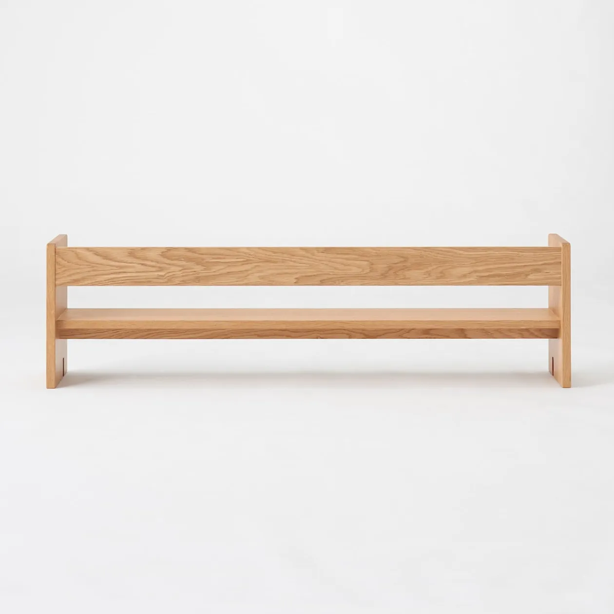 Bureau^Muji Étagère de bureau en bois de chêne