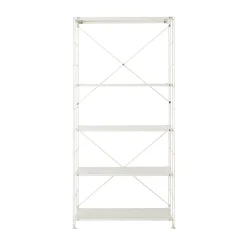 Étagères En Pin Et En Acier^Muji Étagère en acier gris clair - Large, grande