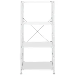 Étagères En Pin Et En Acier^Muji Étagère en acier gris clair - Étroite, moyenne