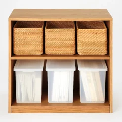 Armoires^Muji Étagère en noyer