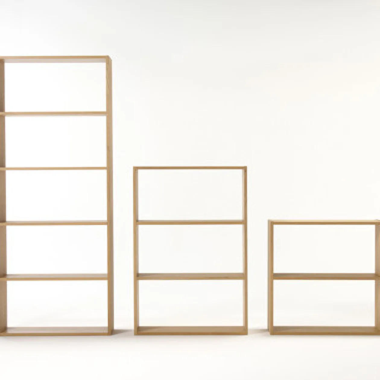 Étagères Modulables En Bois^Muji Étagère large en chêne ‐ 2 niveaux (Dont Eco‐part. 1,80€)