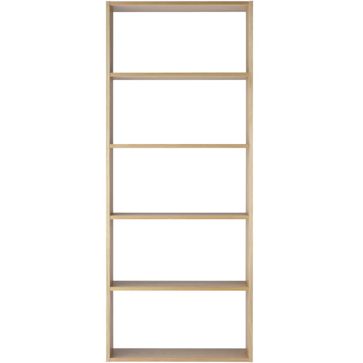 Étagères Modulables En Bois^Muji Étagère large en chêne ‐ 5 niveaux (Dont Eco‐part. 3,90 €)