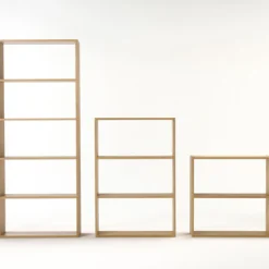 Étagères Modulables En Bois^Muji Étagère large en chêne ‐ 5 niveaux (Dont Eco‐part. 3,90 €)