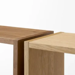 Étagères Modulables En Bois^Muji Étagère large en chêne ‐ 3 niveaux (Dont Eco‐part. 1,80 €)