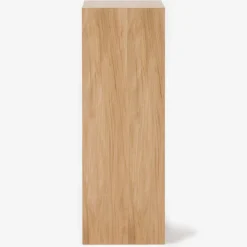 Étagères Modulables En Bois^Muji Étagère étroite en chêne ‐ 2 niveaux (Dont Eco‐part. 0,82 €)