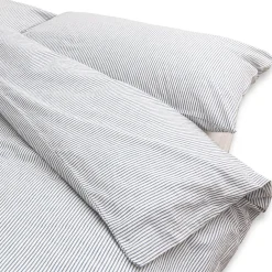 Draps De Lit^Muji Taie d'oreiller en coton délavé  (Lot de 2)