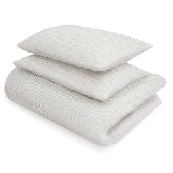 Draps De Lit^Muji Taie d'oreiller en coton délavé  (Lot de 2)