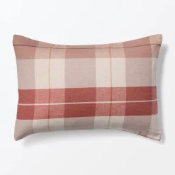 Draps De Lit^Muji Taie d'oreiller en flanelle de coton - Moyenne