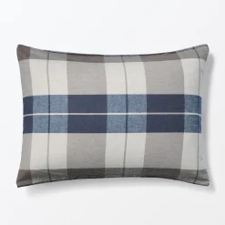 Draps De Lit^Muji Taie d'oreiller en flanelle de coton - Moyenne