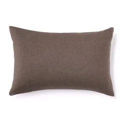 Draps De Lit^Muji Taie d'oreiller en jersey de coton