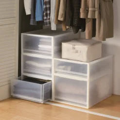 Rangements En Polypropylène^Muji Tiroir de rangement empilable - [40 x 65 cm] - Hauteur 24 cm