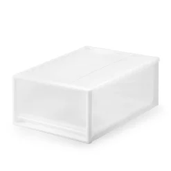 Rangements En Polypropylène^Muji Tiroir de rangement empilable - [44 x 55 cm] - Hauteur 24 cm