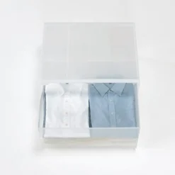 Rangements En Polypropylène^Muji Tiroir de rangement empilable - [55 x 44.5 cm] - Hauteur 18 cm