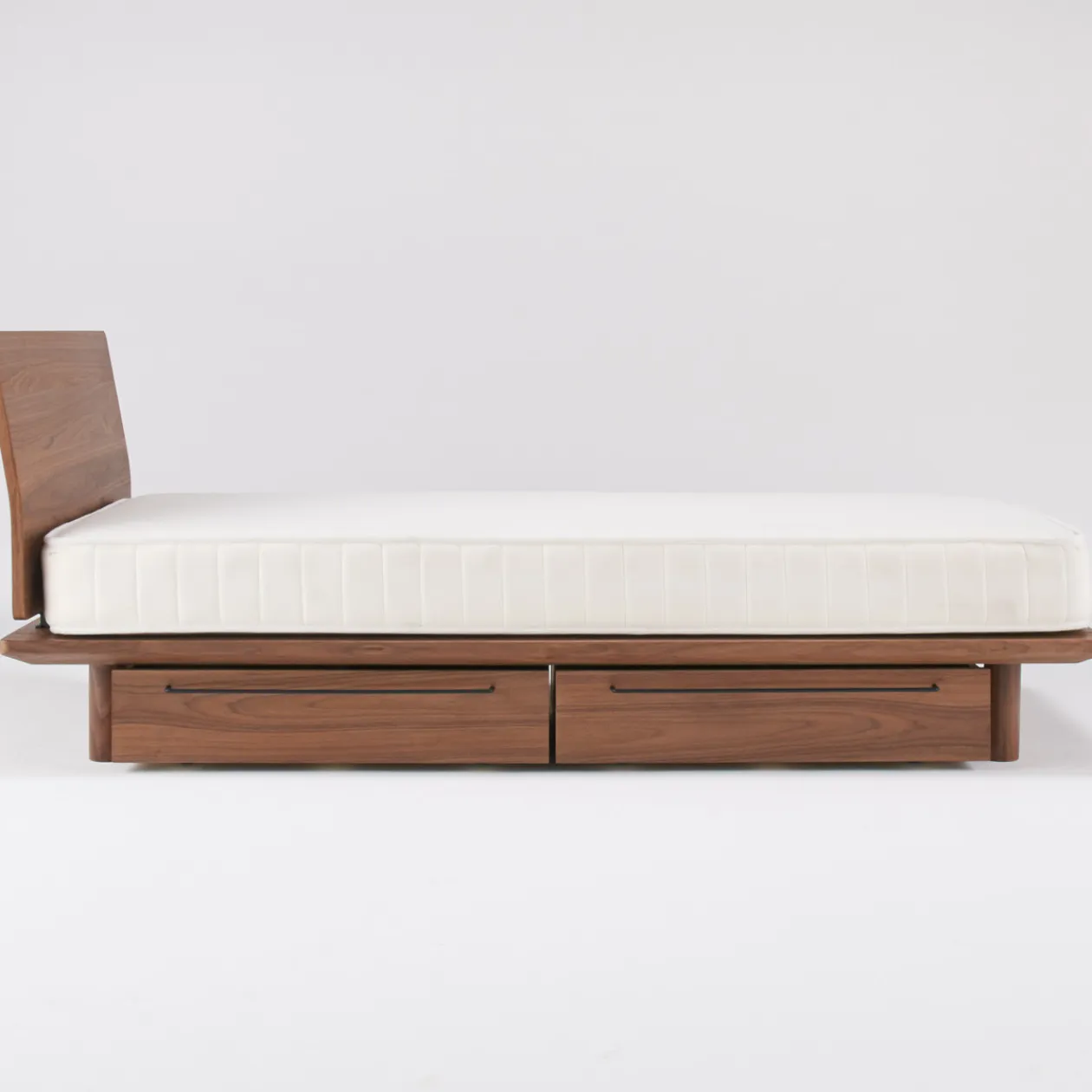 Lits^Muji Tiroir en noyer pour lit plate‐forme