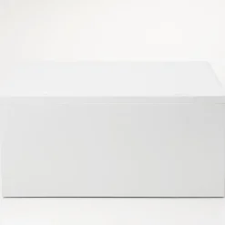 Petits Rangements En Polypropylène|Boîtes Et Rangement De Bureau^Muji Tiroir en PP A4 gris blanc 2 compartiments L26 XP37X H17.5cm