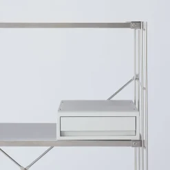 Petits Rangements En Polypropylène^Muji Tiroir en PP A4 gris blanc P26X L37X H9cm