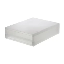 Petits Rangements En Polypropylène|Boîtes Et Rangement De Bureau^Muji Tiroir en PP A4 L26 x P37 x H9 cm