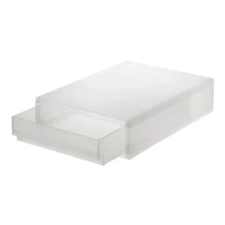 Petits Rangements En Polypropylène|Boîtes Et Rangement De Bureau^Muji Tiroir en PP A4 L26 x P37 x H9 cm