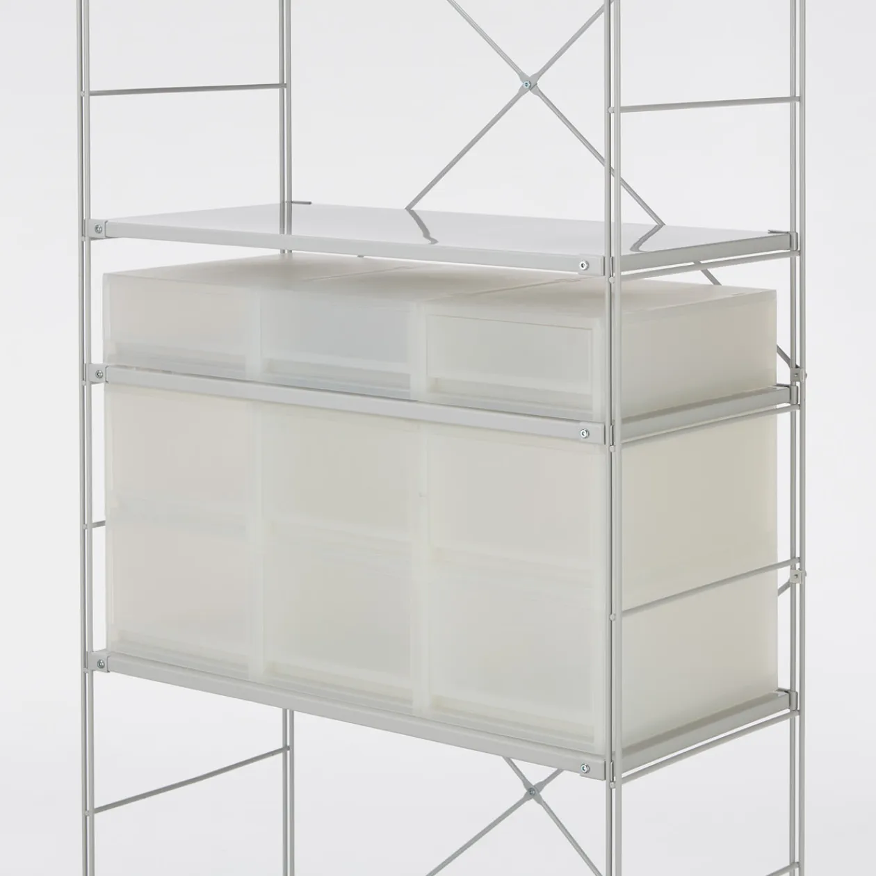 Petits Rangements En Polypropylène|Boîtes Et Rangement De Bureau^Muji Tiroir en PP A4 L26 x P37 x H12 cm