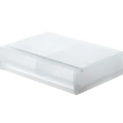 Petits Rangements En Polypropylène|Boîtes Et Rangement De Bureau^Muji Tiroir en PP paysage 2 compartiments L37X P26X H9cm