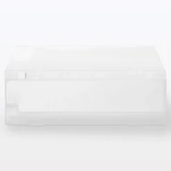 Petits Rangements En Polypropylène|Boîtes Et Rangement De Bureau^Muji Tiroir en PP paysage 2 compartiments L37X P26X H9cm