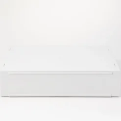 Petits Rangements En Polypropylène|Boîtes Et Rangement De Bureau^Muji Tiroir en PP paysage 2 compartiments gris blanc L37X P26X H9cm