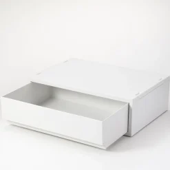 Petits Rangements En Polypropylène|Boîtes Et Rangement De Bureau^Muji Tiroir en PP paysage blanc L37xP26xH12cm