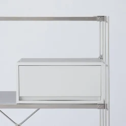 Petits Rangements En Polypropylène|Boîtes Et Rangement De Bureau^Muji Tiroir en PP paysage gris blanc L37 X P26 X H17.5 cm