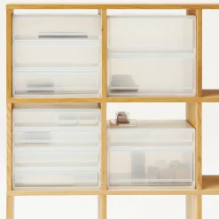 Petits Rangements En Polypropylène^Muji Tiroir en PP paysage L37xP26xH17.5cm