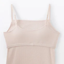 Hauts Et T‐Shirts|Sous‐Vêtements^Muji Top brassière lisse côtelé en mélange lyocell pour femme