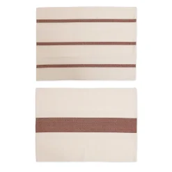 Linge De Table^Muji Torchons en coton ‐ Lot de 2