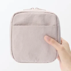 Vanitys Et Trousses De Maquillage|Trousses De Toilette^Muji Trousse de maquillage à poser en nylon texturé
