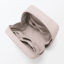 Vanitys Et Trousses De Maquillage|Trousses De Toilette^Muji Trousse de maquillage à poser en nylon texturé
